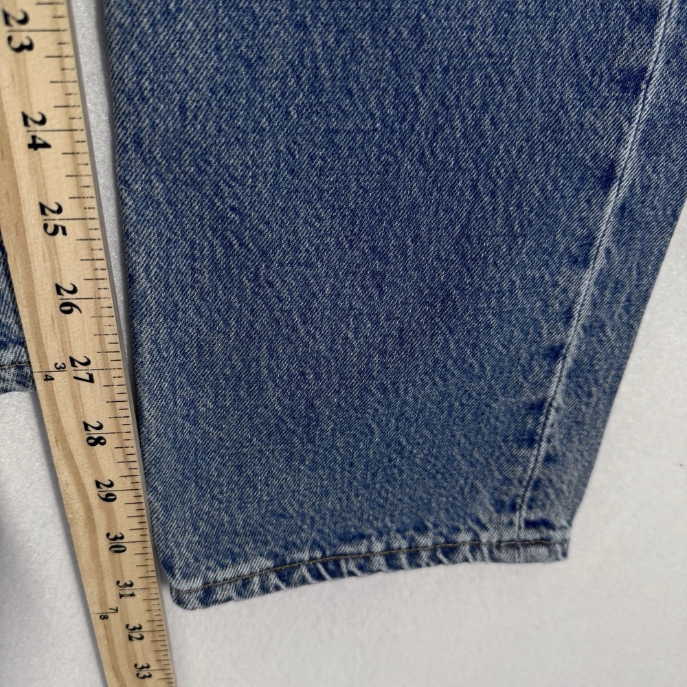 Vintage Levis 501 Jeans Women 31x32 DEADSTOCK 90s Denim USA Made Medium Wash NWT - Picture 15 of 16